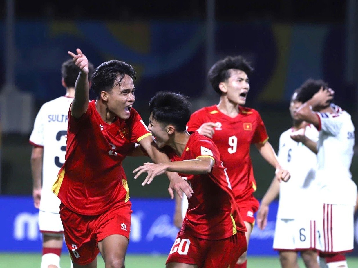 Kỳ tích tại Saudi Arabia: Việt Nam hạ UAE, chính thức giành vé dự U17 World Cup