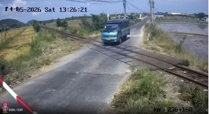 Xử lý 87 trường hợp vi phạm giao thông đường sắt trong 1 ngày