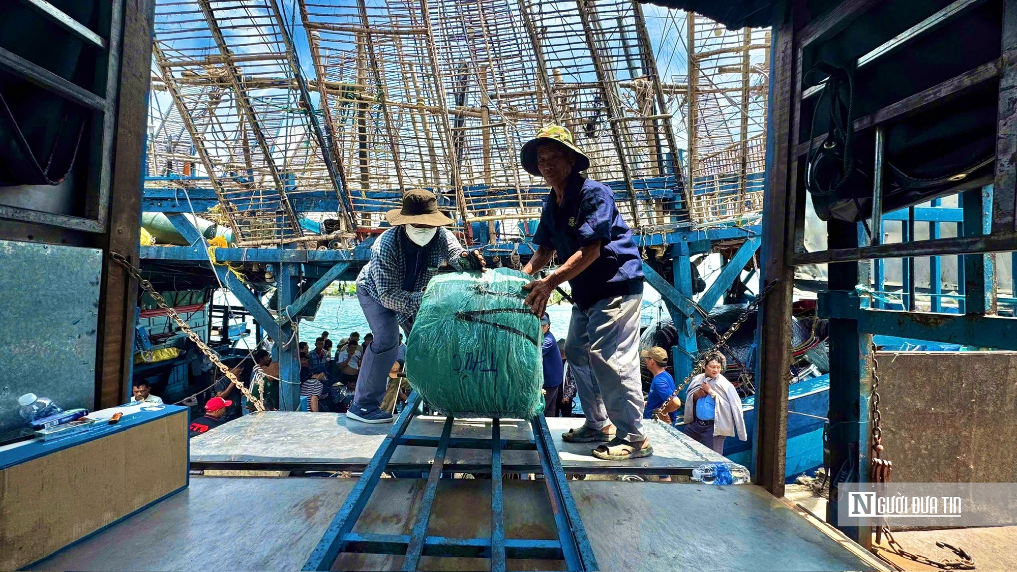 Tàu đầy ắp hải sản nhưng ngư dân Quảng Ngãi vẫn phải “gửi nhờ” cảng ngoài tỉnh - Ảnh 6.