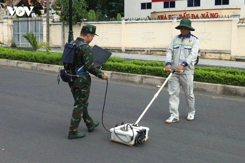 Quảng Ngãi: Chốt phương án đào rãnh thăm dò, huy động radar tìm kiếm hài cốt liệt sĩ tại đường Trường Chinh
