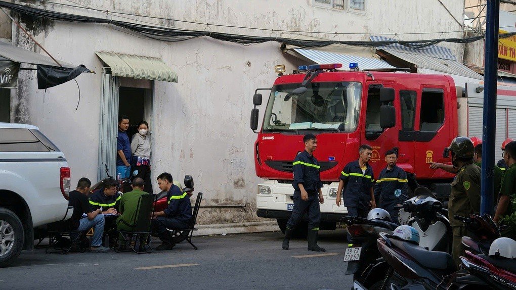 Cháy quán cà phê tại TP.HCM, nữ chủ quán tử vong
