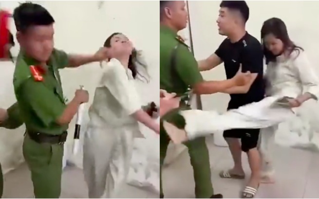 Người phụ nữ chửi bới, hành hung chiến sĩ công an: Từng có tiền án về tội “môi giới mại dâm”