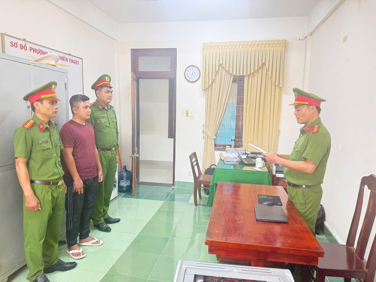 Quảng Ngãi: Bắt giữ Phan Ngọc Sáng 36 tuổi