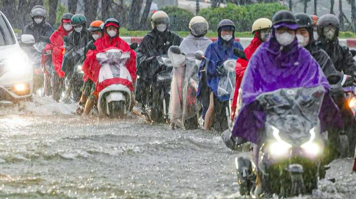 Ngày mai, miền Bắc xuất hiện mưa to đến rất to