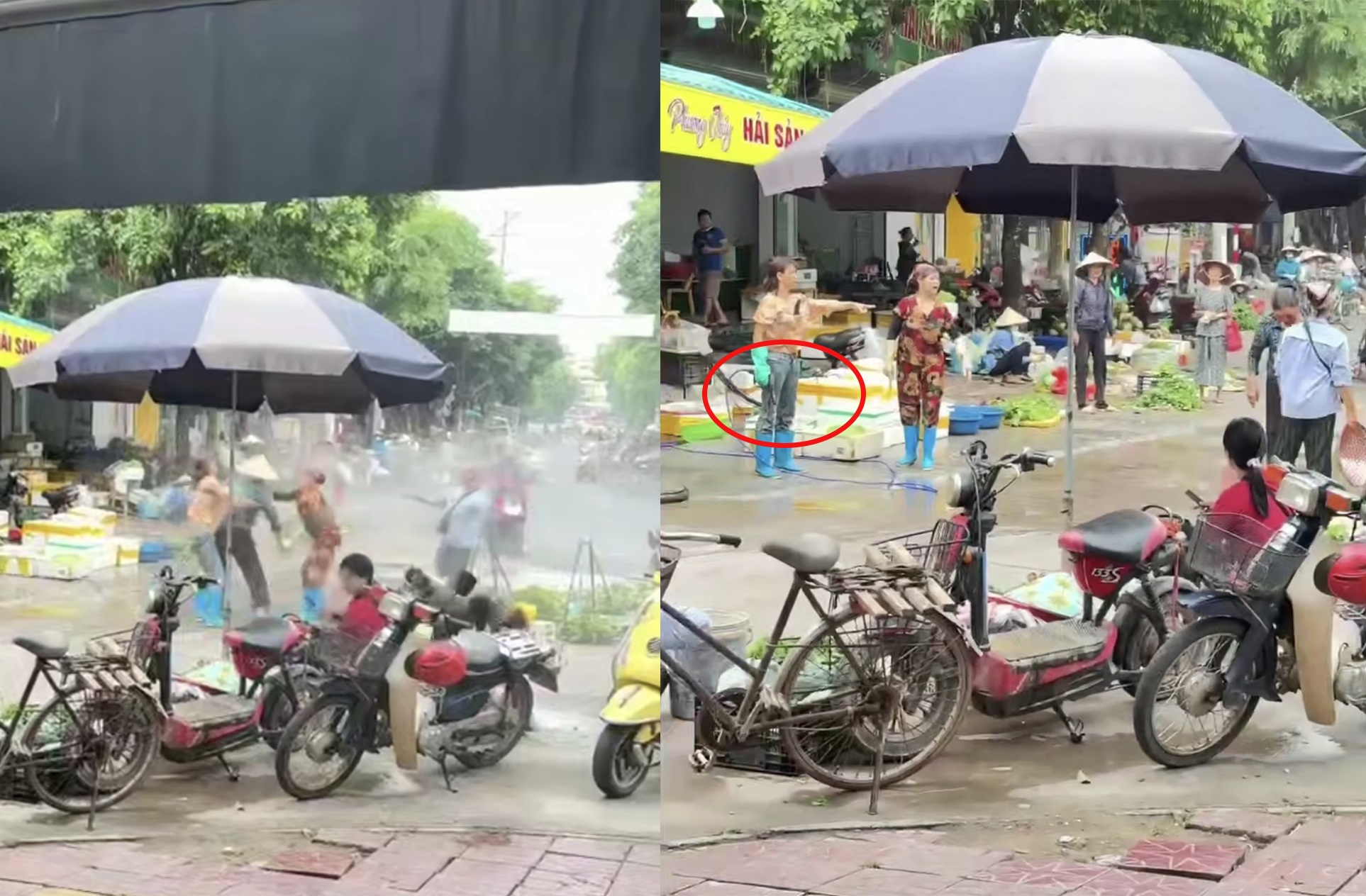 Chủ quán hải sản xịt nước khiến cụ bà bán rau chảy máu mắt: Mong giải quyết theo hướng tình cảm - Ảnh 2.