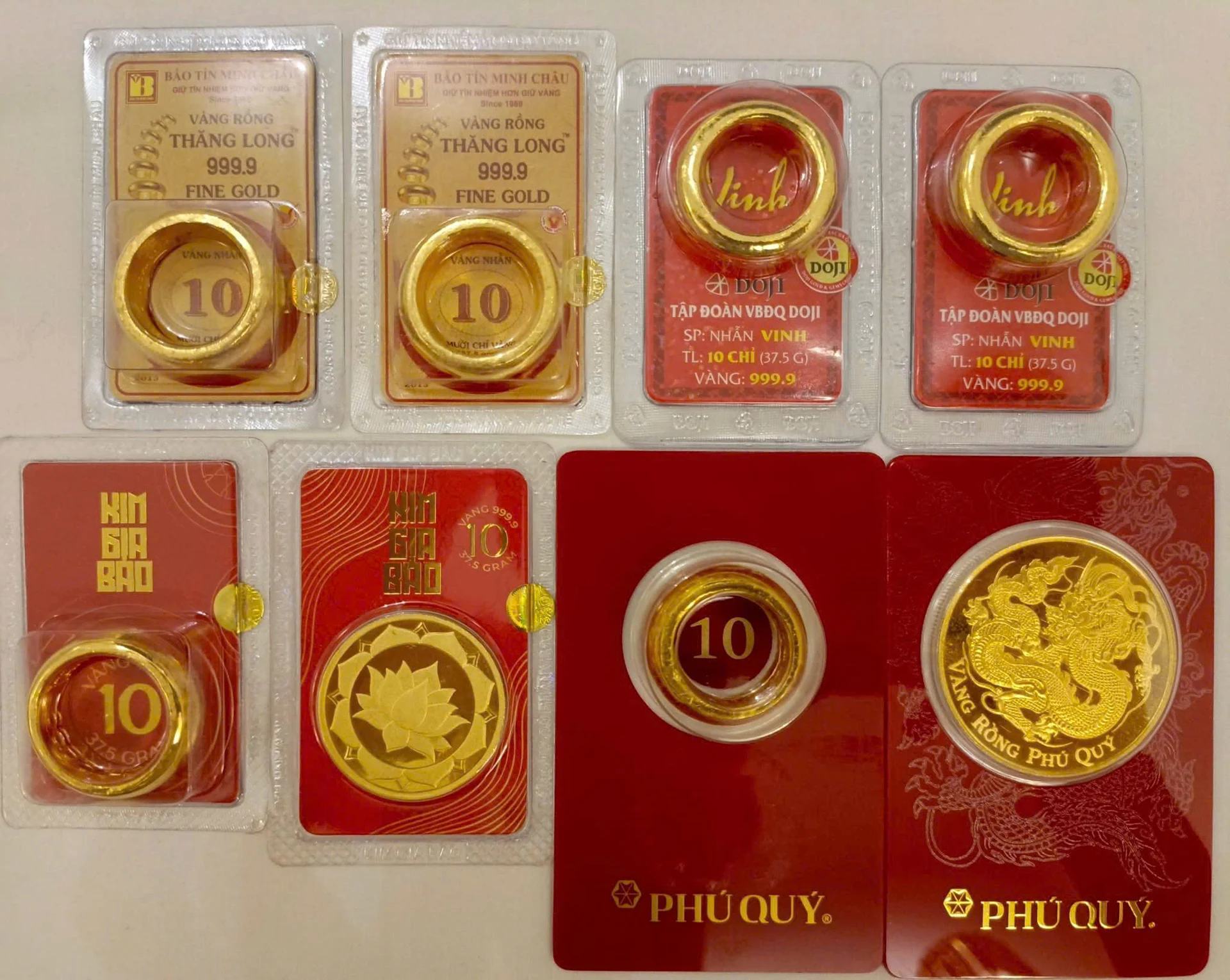 Cập nhật giá vàng hôm nay (13/6): Tiếp đà tăng mạnh
