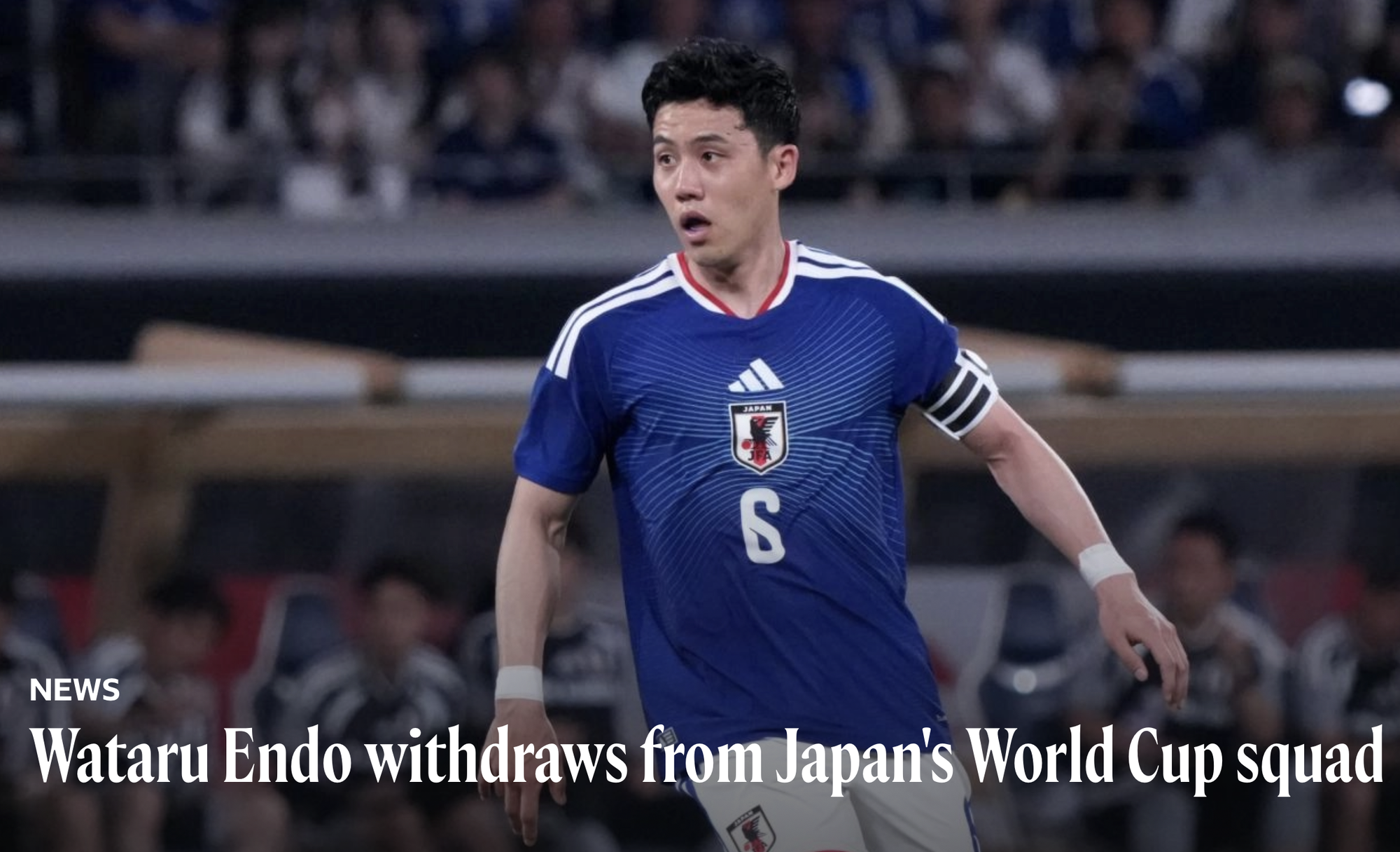 Nóng: Đội trưởng Nhật Bản bất ngờ rút khỏi World Cup 2026, tuyên bố giã từ đội tuyển