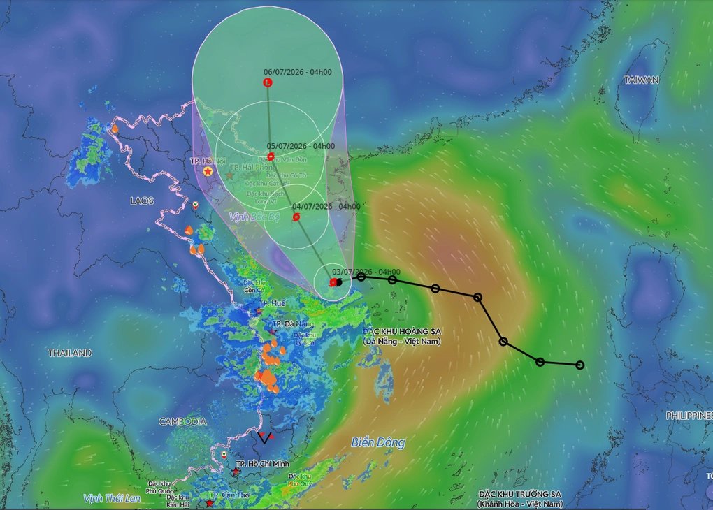 Biển Đông đón cơn bão đầu tiên của năm 2026: Sẵn sàng ứng phó thiên tai cường độ mạnh