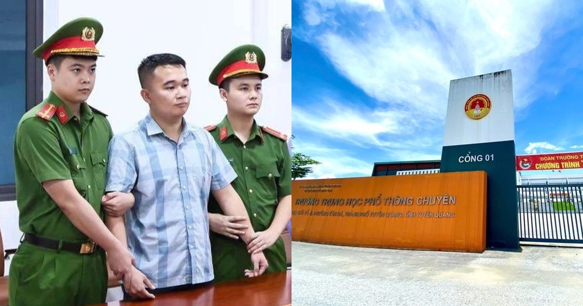 Trước khi giáo viên bị tạm giữ khẩn cấp, hiệu trưởng trường THPT Chuyên Tuyên Quang từng tuyên bố rất tự tin