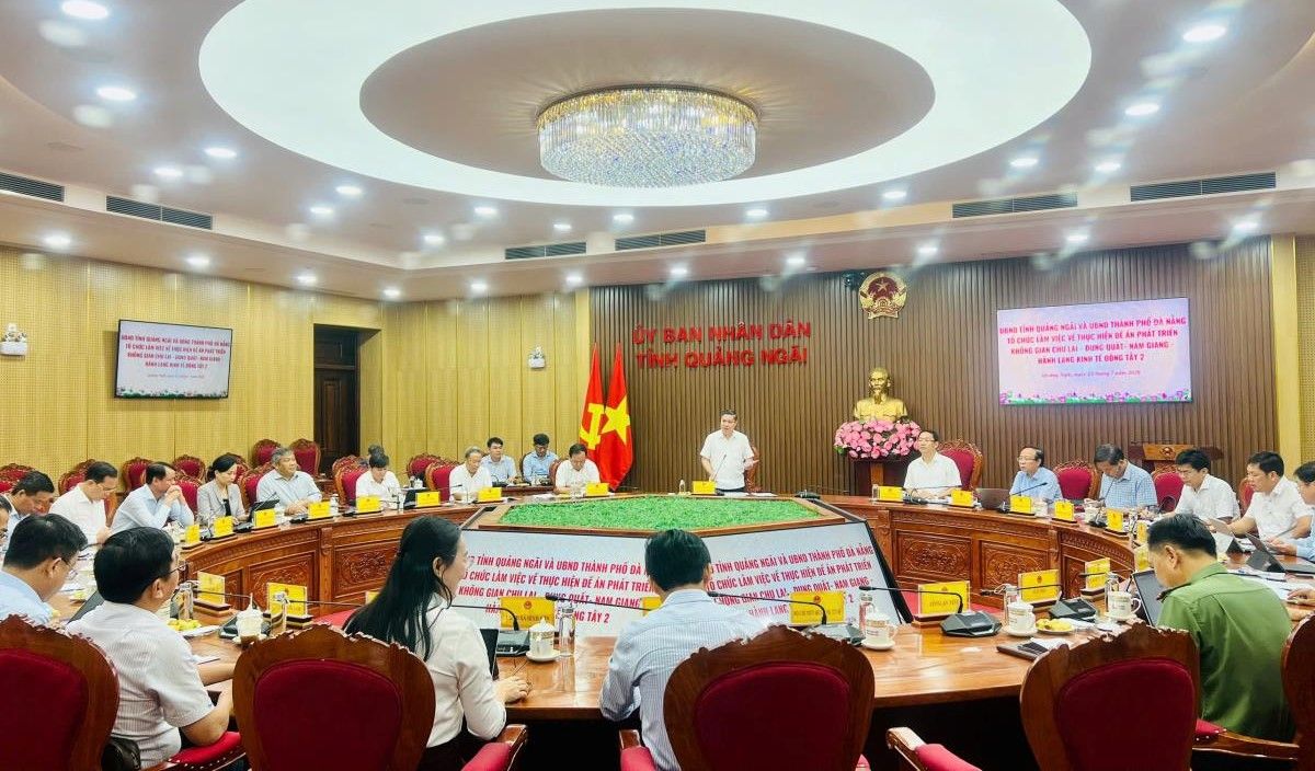 Quảng Ngãi và Đà Nẵng phối hợp phát triển liên kết vùng