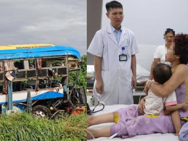 Vụ lật xe khách cao tốc 4 người tử vong: 1 nhà 7 người trên xe, cháu bé 13 tuổi ra đi mãi mãi