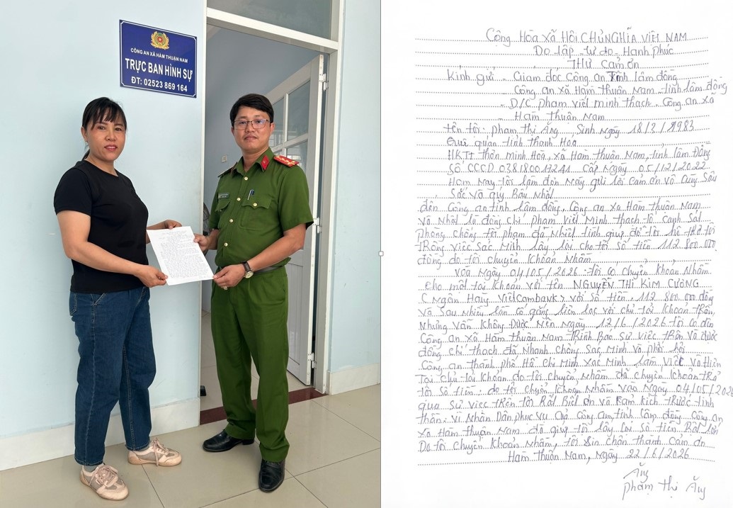 Công an điều tra giao dịch chuyển khoản từ 100 triệu đồng đến 477 triệu đồng của nhiều người dân