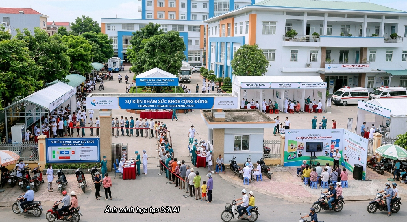 Người dân Quảng Ngãi được khám sức khỏe định kỳ miễn phí theo lộ trình từ năm 2026 - Báo và Phát thanh, Truyền hình Quảng Ngãi