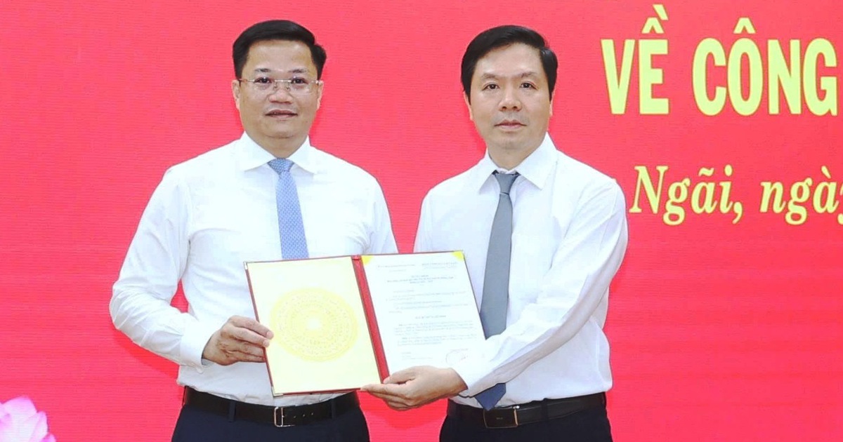 Thứ trưởng Bộ Tài chính Nguyễn Đức Tâm giữ chức Phó bí thư Tỉnh ủy Quảng Ngãi