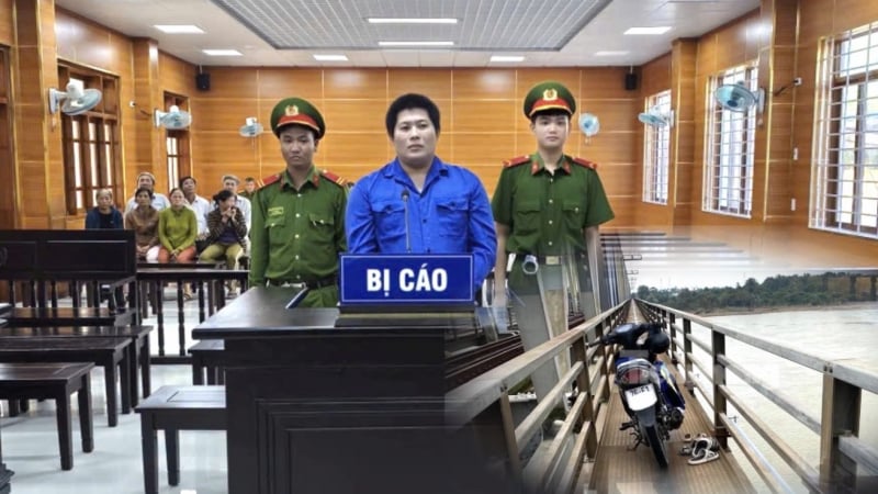 Người cha nhẫn tâm ném 2 con nhỏ xuống sông cùng tự tử ở Quảng Ngãi nhận án phạt 20 năm tù