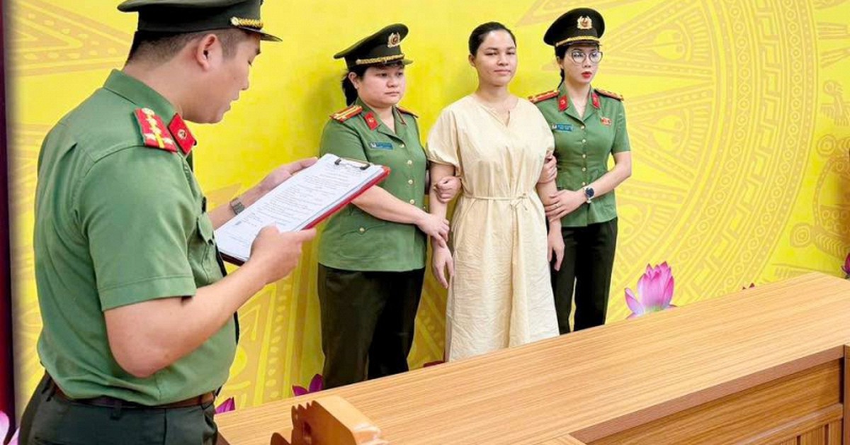 Lệnh khám xét, bắt giám đốc công ty du lịch Vũ Thị Dung SN 1987