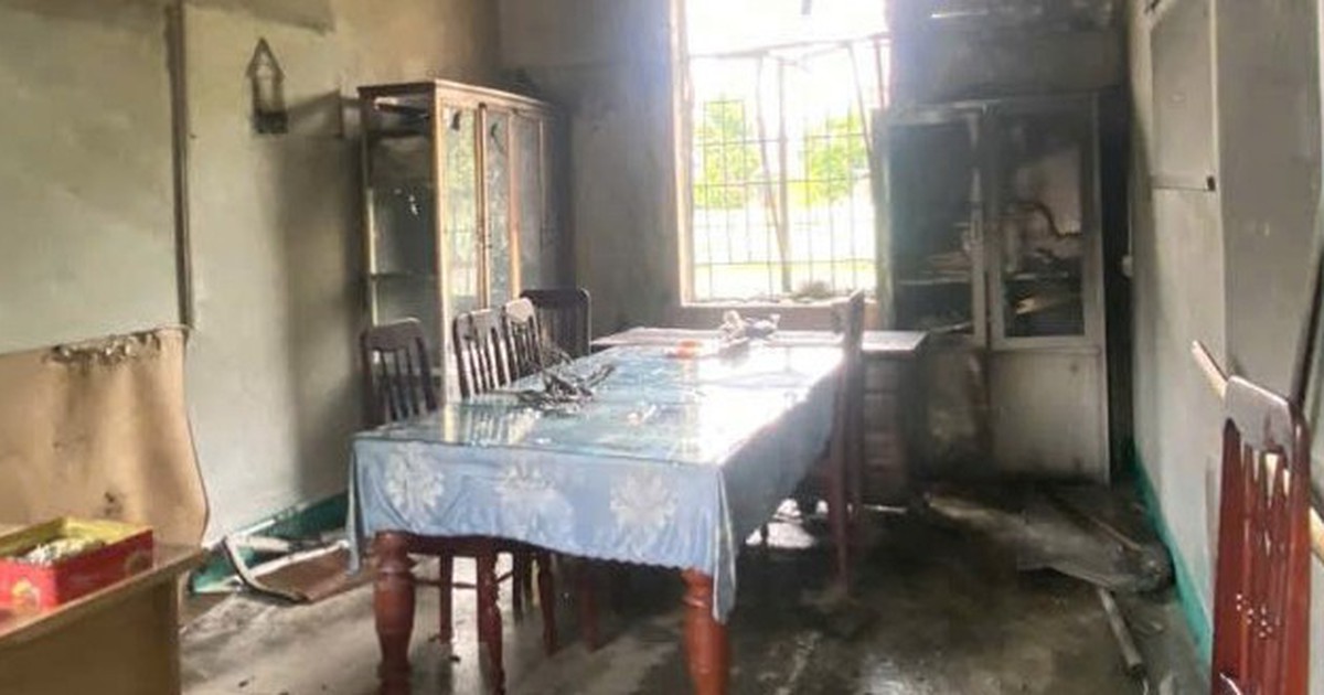 Công an điều tra vụ phó hiệu trưởng tử vong sau đám cháy phòng làm việc ở Quảng Ngãi