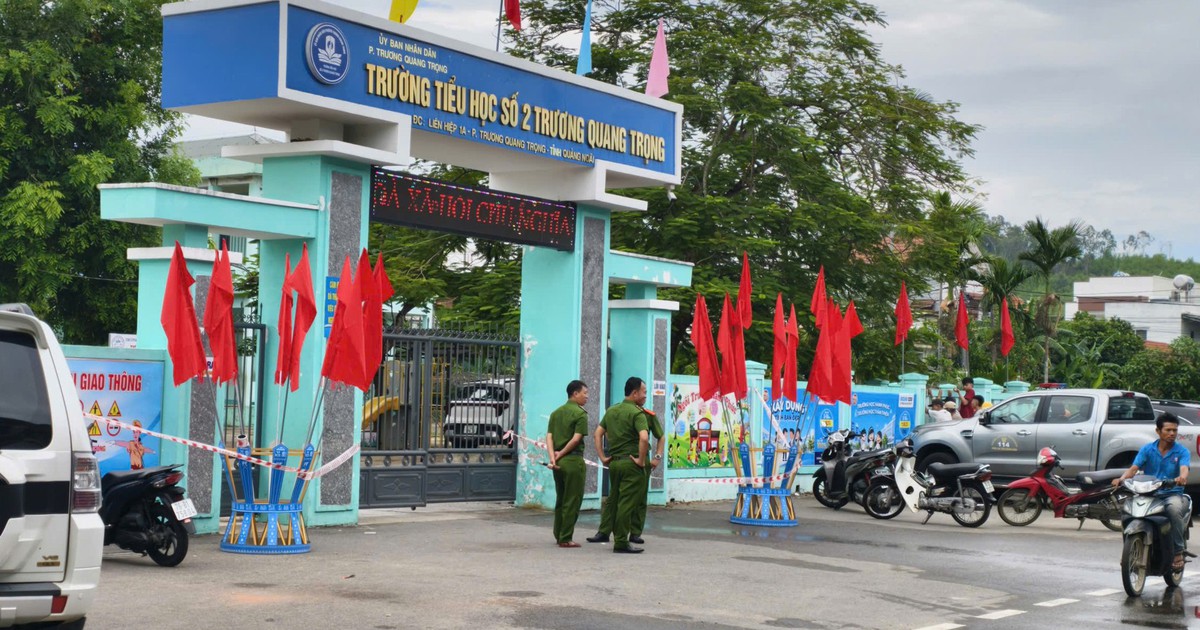 Công an thông tin về vụ thầy hiệu phó tử vong sau đám cháy ở trường tiểu học