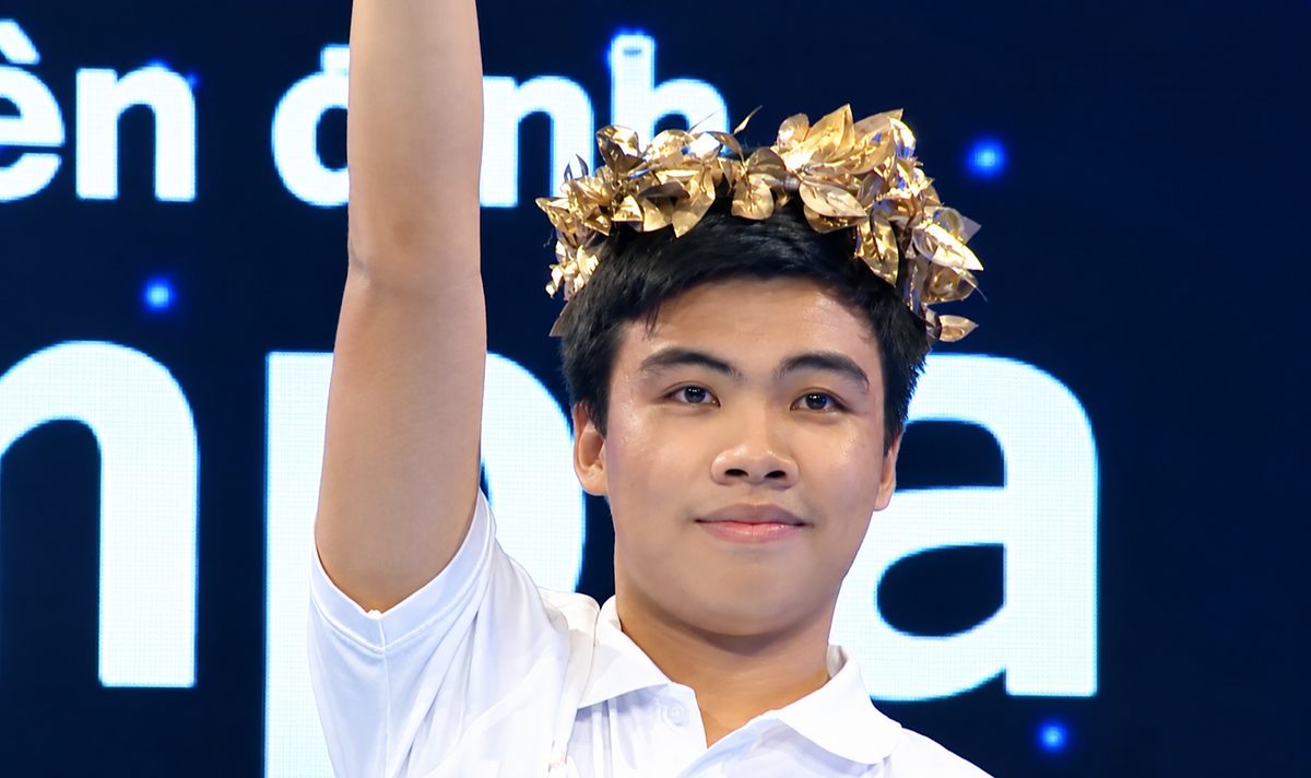 Chớp thời cơ ở Chướng ngại vật, nam sinh Quảng Ngãi dẫn đầu thi tuần Olympia