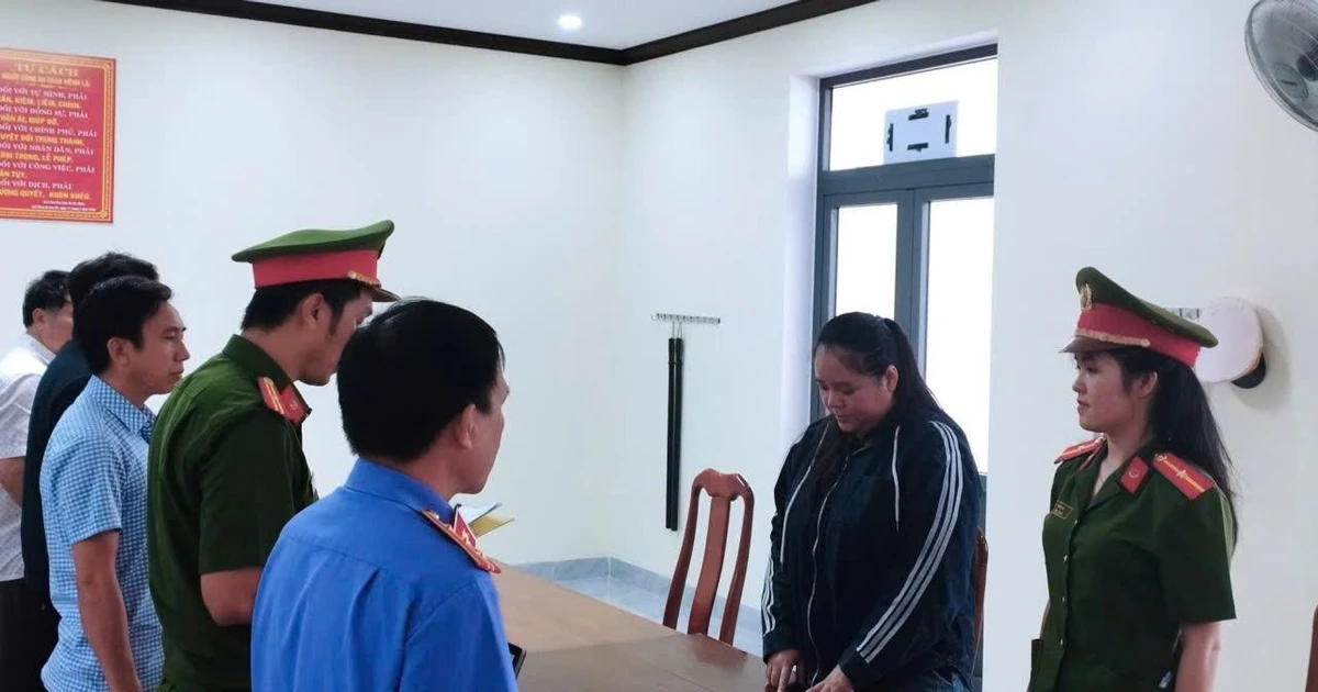Khởi tố, bắt tạm giam Bùi Thị Diệu My (SN 1989, trú tỉnh Quảng Ngãi)