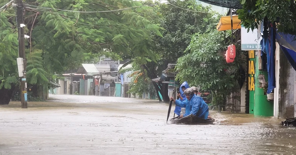 Miền Trung mưa lớn dài ngày, có nơi vượt 600mm