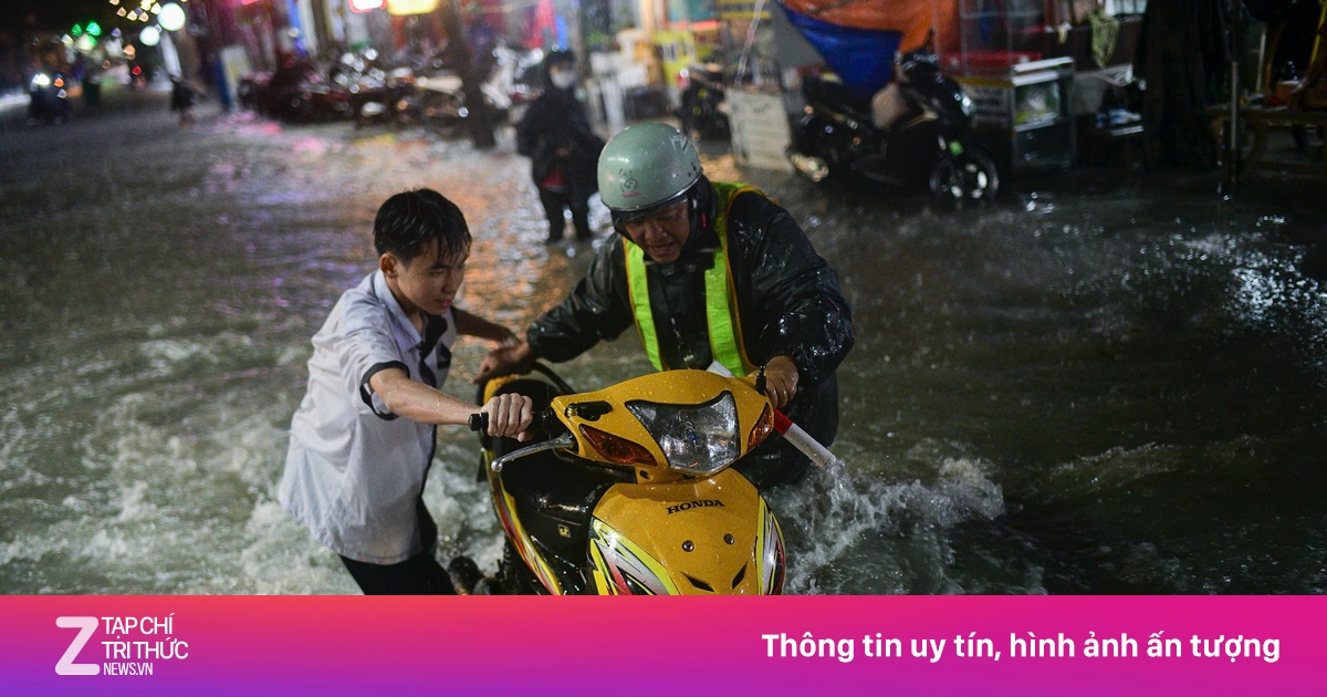Vì sao nhiều thành phố mưa liên tục như trút nước?