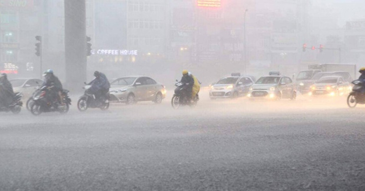 Miền Bắc sắp có mưa to trong 2 ngày liên tiếp