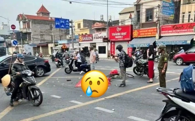Nữ sinh bị cuốn vào gầm xe tải tử vong